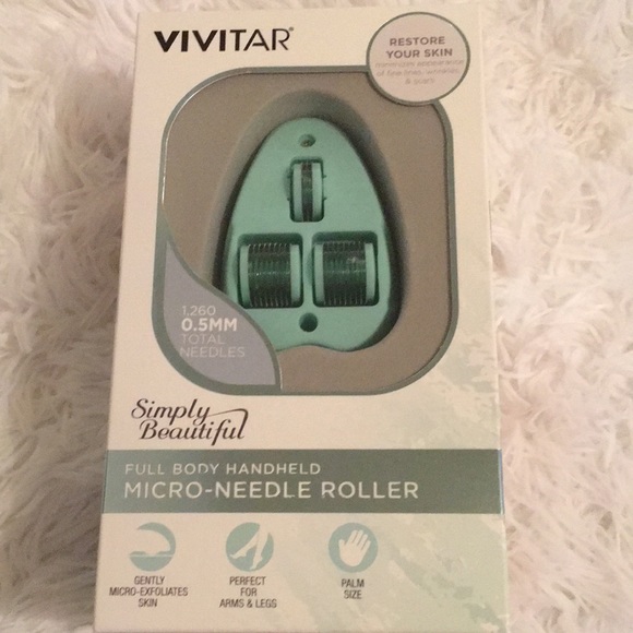 Vivitar full body micro-needle roller handheld pal size new 0.5MM - Picture 3 of 12